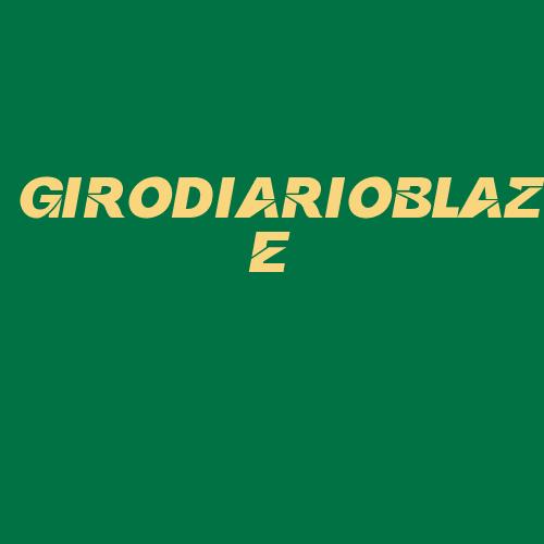 Logo da GIRODIARIOBLAZE